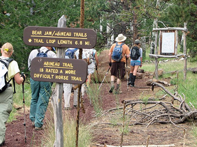 hikers