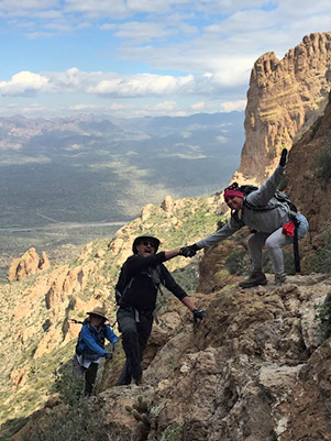 hikers