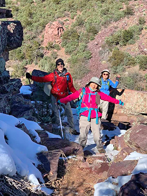 hikers