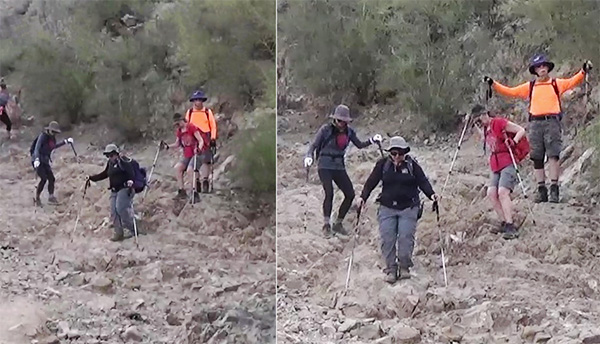 hikers