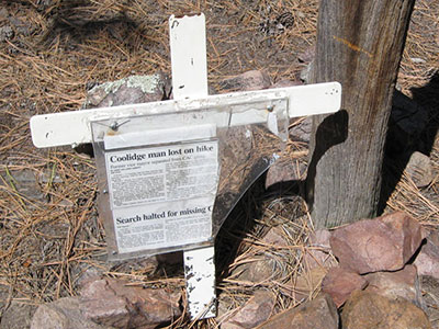 lost hiker
